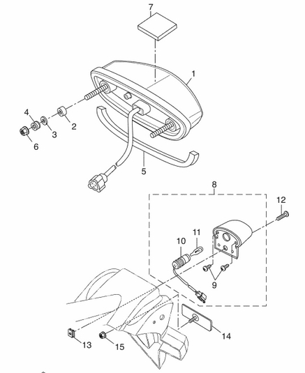 YZF 125 Mallit