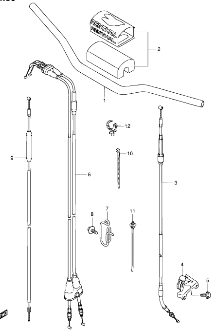 RMZ 250 Alkuperäisluettelot