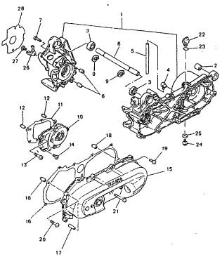 50 cc Scootterit