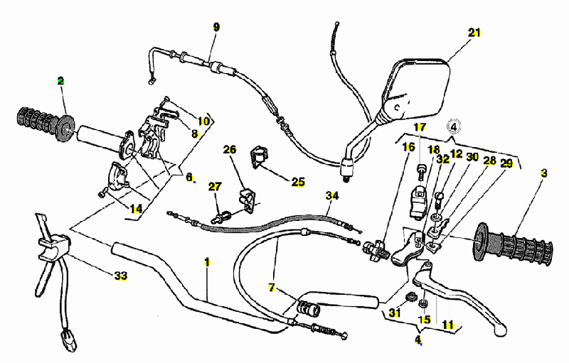 125 cc Alkuperäisosat