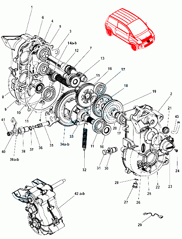 MicroCar mallikoht. osat