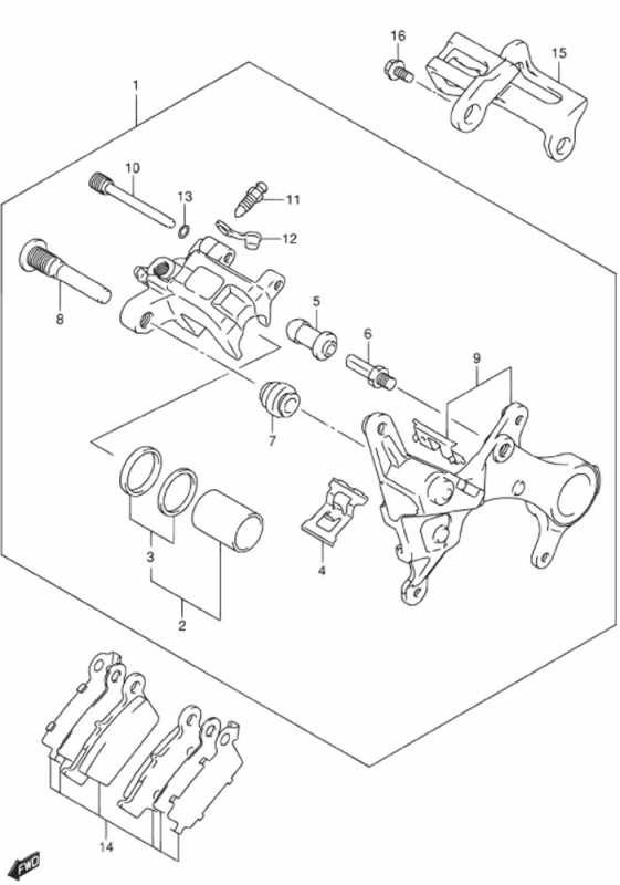 RMZ 250 Alkuperäisluettelot