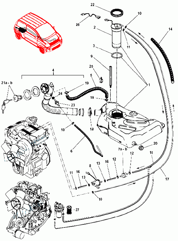 MicroCar mallikoht. osat