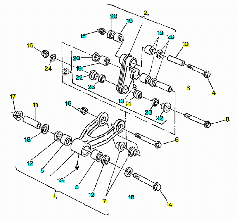 125 cc Alkuperäisosat