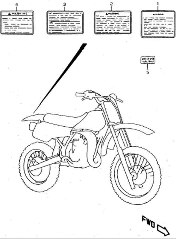 RM-80 Alkuperäisluettelot / Kuvastot