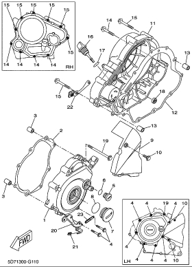 YZF 125 Mallit