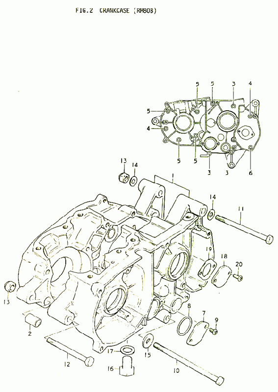 RM-80 Alkuperäisluettelot / Kuvastot