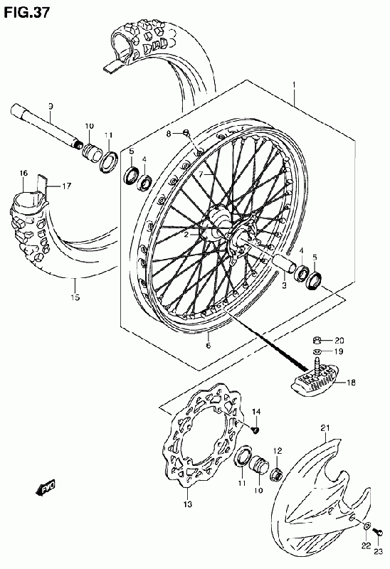 RMZ 250 Alkuperäisluettelot