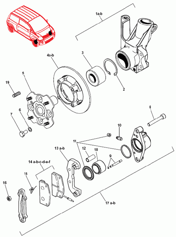 MicroCar mallikoht. osat