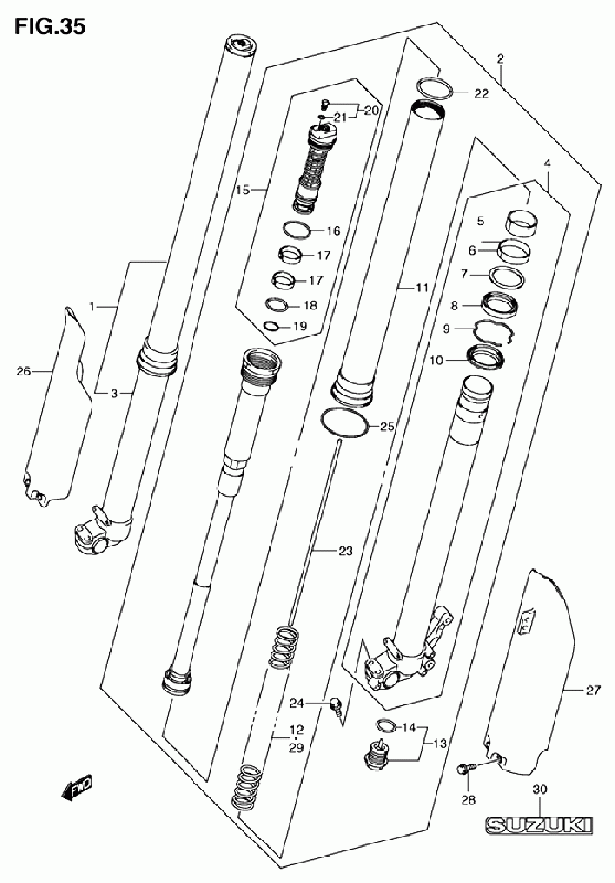 RMZ 250 Alkuperäisluettelot