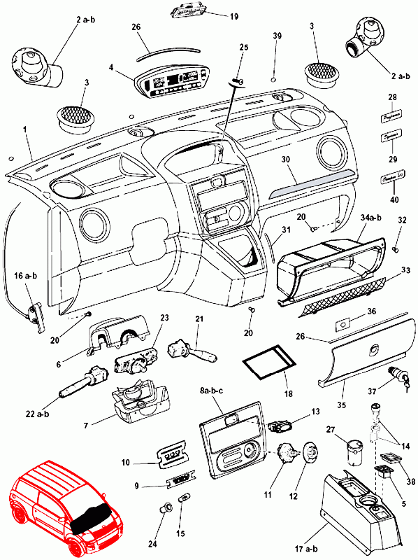 MicroCar mallikoht. osat