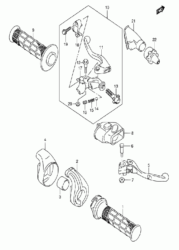 RMZ 250 Alkuperäisluettelot