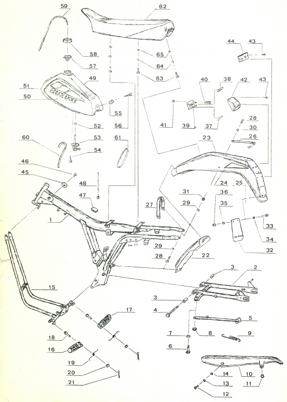 Suzuki moottorilla