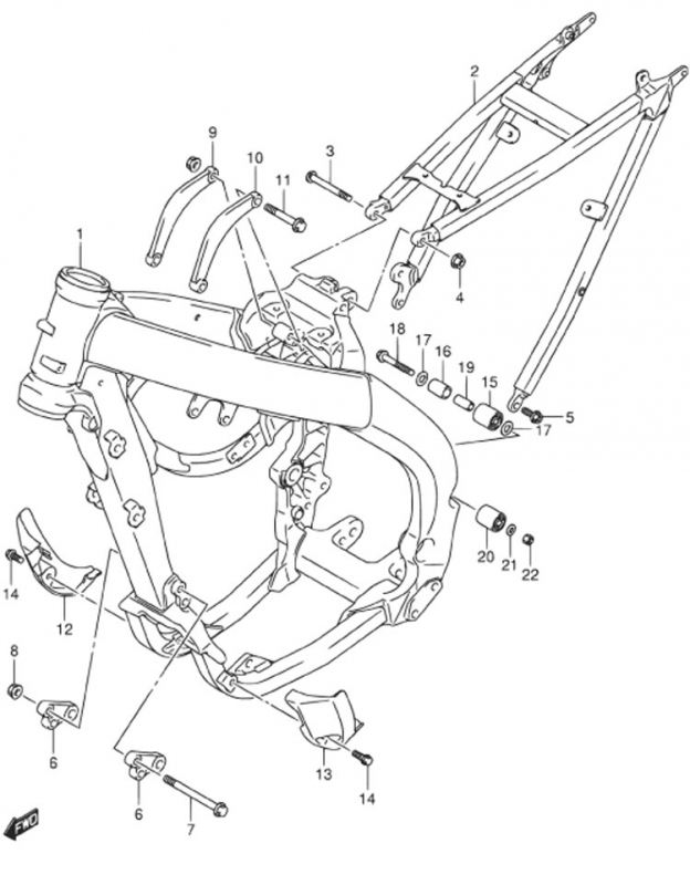 RMZ 250 Alkuperäisluettelot