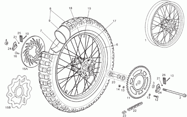 50 cc Enduro mallisto