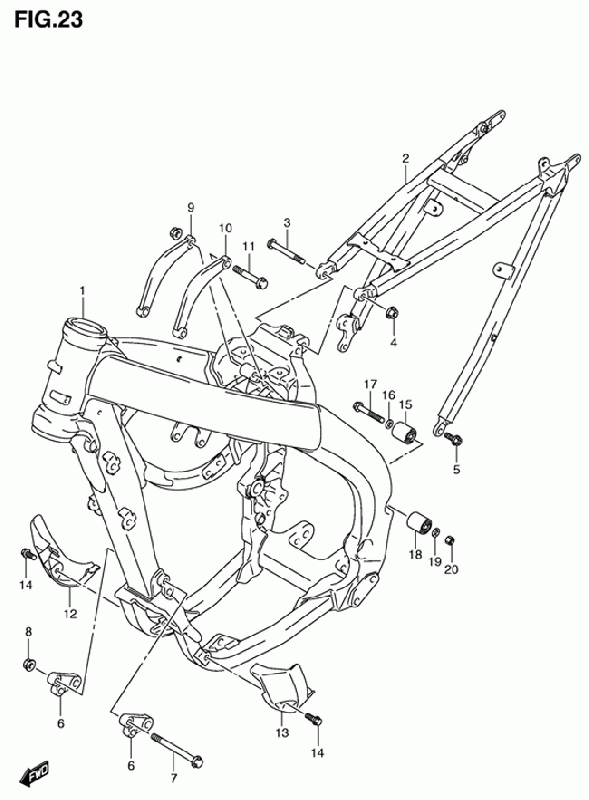 RMZ 250 Alkuperäisluettelot