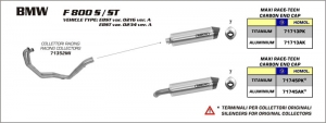 VAIMENNIN BMW F800S/ST 06-09