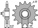 ETURATAS MINARELLI AM6 Z11