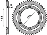 TAKARATAS CR125'83/250/480 ALU