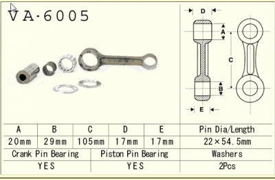 KK-SARJA YAMAHA YZ125 86-00