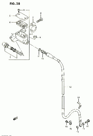 28-Etujarrun sylinteri