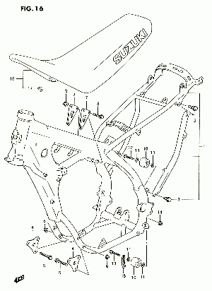 16-Runko , Istuin