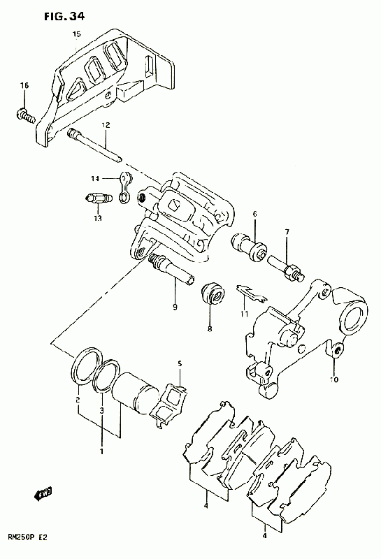 RM-250 Alkuperäisluettelot