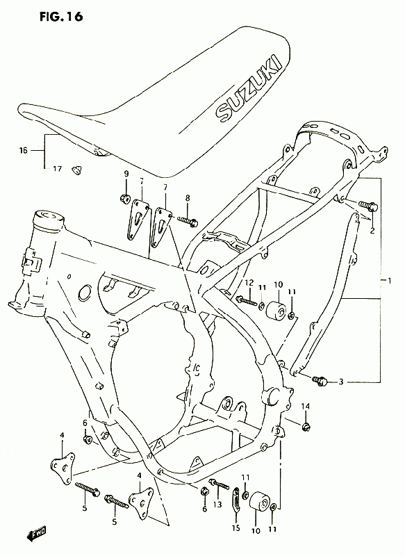 RM-250 Alkuperäisluettelot