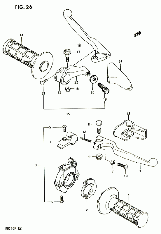 RM-250 Alkuperäisluettelot